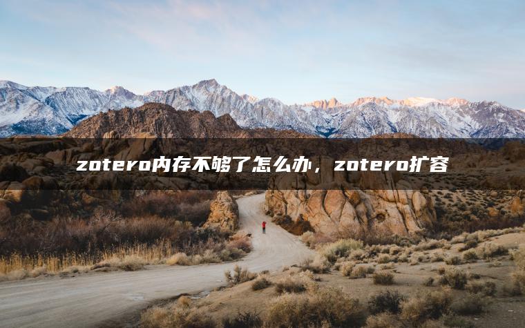 zotero内存不够了怎么办，zotero扩容